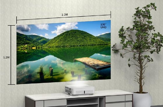 خرید WUXGA 3800lm 1080p ویدئو LED DLP چیپ پروژکتور 3LCD برای اتاق جلسه خانه online manufacture