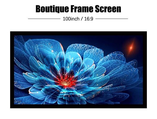 قیمت خوب نمایشگر LCD ثابت 4K Ultra HD 100inch برای سینما آنلاین