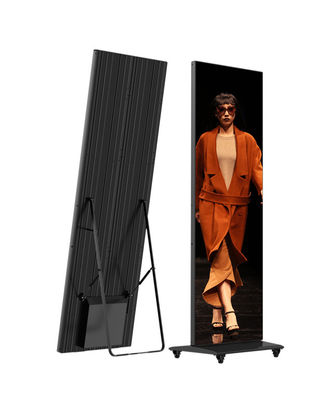 قیمت خوب صفحه نمایش پوستر LED بیرونی 3840 هرتز Ultra Wide Slim برای تبلیغات آنلاین